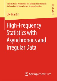High-Frequency Statistics with Asynchronous and Irregular Data (eBook, PDF) - Martin, Ole