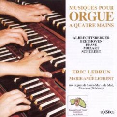 Vierhändige Orgelmusik - Lebrun,Eric/Leurent,Marie-A.