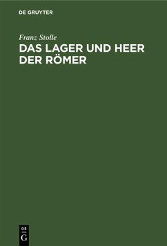 Cover Das Lager und Heer der Römer (eBook, PDF)