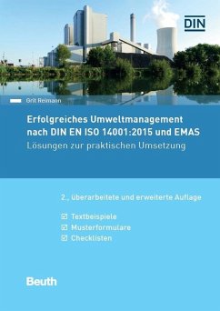 Erfolgreiches Umweltmanagement nach DIN EN ISO 14001:2015 und EMAS (eBook, PDF) - Reimann, Grit