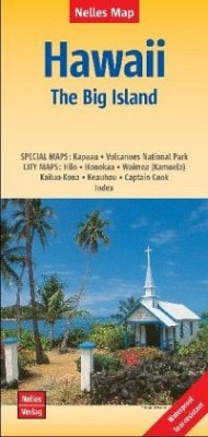 Nelles Map Landkarte Hawaii: The Big Island Hawaii: Grande Île Hawái: La Gran Isla