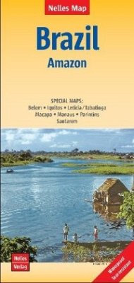 Cover Nelles Map Landkarte Brazil: Amazon