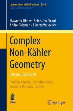 Complex Non-Kähler Geometry (eBook, PDF) - Dinew, Slawomir; Picard, Sebastien; Teleman, Andrei; Verjovsky, Alberto