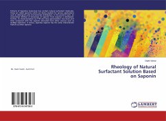 Rheology of Natural Surfactant Solution Based on Saponin