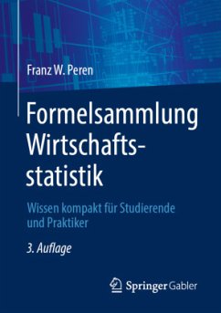 Formelsammlung Wirtschaftsstatistik - Peren, Franz W.