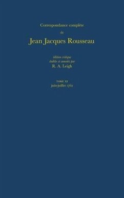 Correspondance Complete de Rousseau 11 - Rousseau, Jean-Jacques