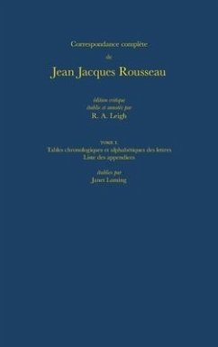 Complete Correspondence V. 50 - Rousseau, Jean-Jacques