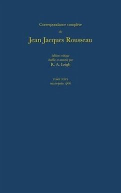 Correspondance Complete de Rousseau 29d - Rousseau, Jean-Jacques
