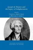 Joseph de Maistre and the Legacy of Enlightenment