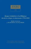 Jacques Le Fataliste Et La Religieuse Devant La Critique Révolutionnaire (1796-1800)
