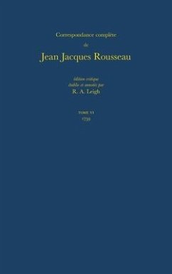 Correspondence Complete de Rousseau 6 - Rousseau, Jean-Jacques