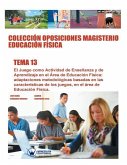 Colección Oposiciones Magisterio Educación Física. Tema 13: El juego como actividad de enseñanza y de aprendizaje en el área de educación física: