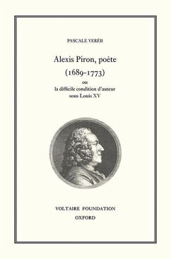 Alexis Piron, Poete (1689-1773) - Verèb, Pascale