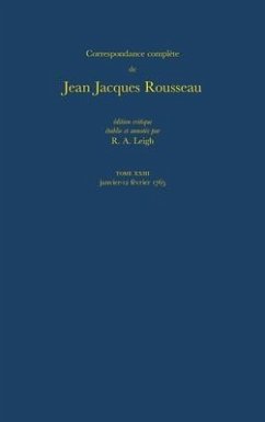 Correspondence Complete de Rousseau 23 - Rousseau, Jean-Jacques