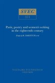 Paris, Poetry and Women's Writing in the Eighteenth Century