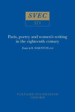 Paris, Poetry and Women's Writing in the Eighteenth Century