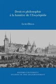 Droit Et Philosophie À La Lumière de l'Encyclopédie