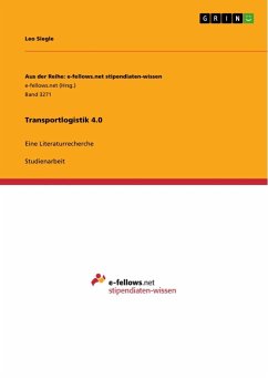 Transportlogistik 4.0 - Siegle, Leo