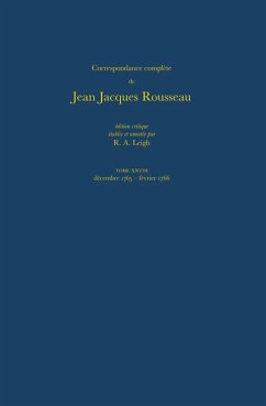 Correspondance Complete de Rousseau 28 - Rousseau, Jean-Jacques