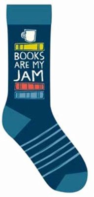 Books Are My Jam Socks - Publisher, Gibbs Smith