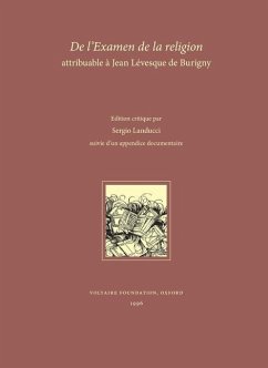 de l'Examen de la Religion - De Burigny, Jean Levesque