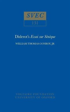 Diderot's 'Essai Sur Sénèque' - Conroy, W T