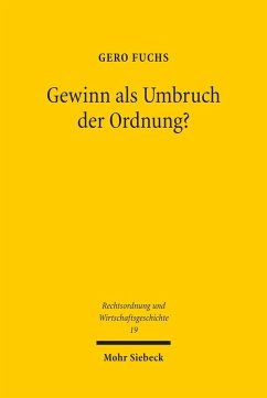 Gewinn als Umbruch der Ordnung? (eBook, PDF) - Fuchs, Gero