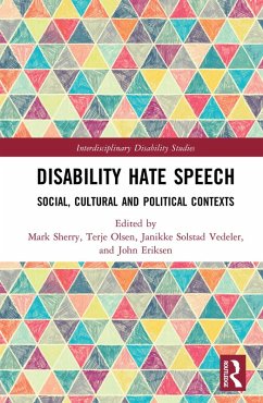 Cover Disability Hate Speech (eBook, PDF)