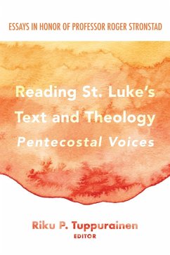 Cover Reading St. Luke's Text and Theology: Pentecostal Voices (eBook, ePUB)