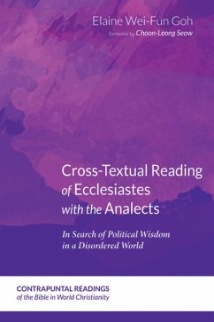 Cross-Textual Reading of Ecclesiastes with the Analects (eBook, ePUB)