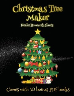 Kinder Homework Sheets (Christmas Tree Maker) - Manning, James