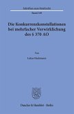 Die Konkurrenzkonstellationen bei mehrfacher Verwirklichung des § 370 AO