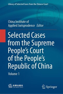 Cover Selected Cases from the Supreme People's Court of the People's Republic of China (eBook, PDF)