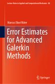 Error Estimates for Advanced Galerkin Methods (eBook, PDF)