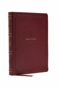 Nrsv, Catholic Bible, Standard Large Print, Leathersoft, Red, Comfort Print - Catholic Bible Press