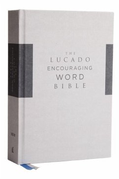 Niv, Lucado Encouraging Word Bible, Gray, Cloth Over Board, Comfort Print - Thomas Nelson