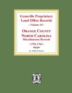 Granville Proprietary Land Office Records - Bennett, William D