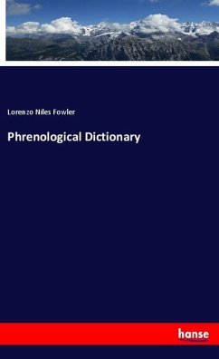 Phrenological Dictionary - Fowler, Lorenzo Niles