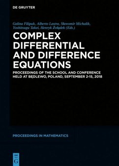 Cover Complex Differential and Difference Equations (eBook, ePUB)