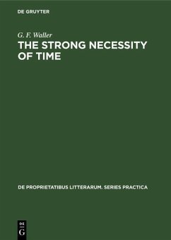 The Strong Necessity of Time (eBook, PDF) - Waller, G. F.