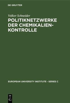 Cover Politiknetzwerke der Chemikalienkontrolle (eBook, PDF)