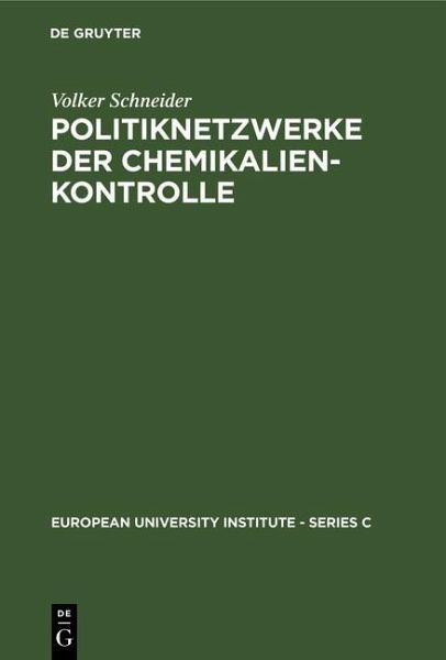 Politiknetzwerke der Chemikalienkontrolle (eBook, PDF)