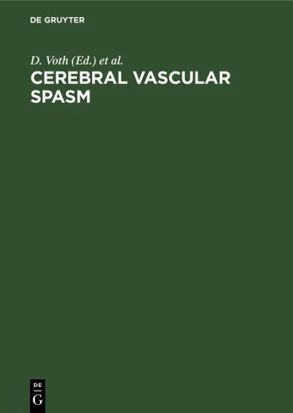 Cerebral vascular spasm (eBook, PDF) Cerebral vascular spasm (eBook, PDF)