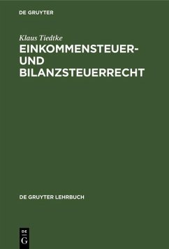 Cover Einkommensteuer- und Bilanzsteuerrecht (eBook, PDF)