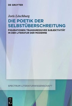 Cover Die Poetik der Selbstüberschreitung (eBook, ePUB)