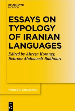 Cover Essays on Typology of Iranian Languages (eBook, ePUB)