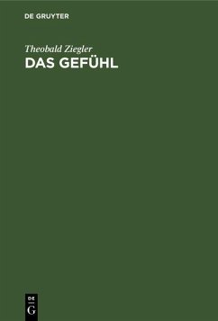 Das Gefühl (eBook, PDF) - Ziegler, Theobald