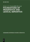 Foundations of pragmatics and lexical semantics (eBook, PDF)