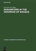 Parameters in the grammar of Basque (eBook, PDF)