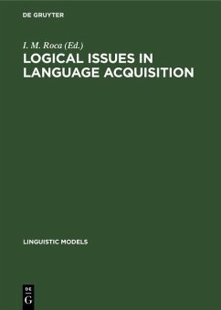 Cover Logical Issues in Language Acquisition (eBook, PDF)